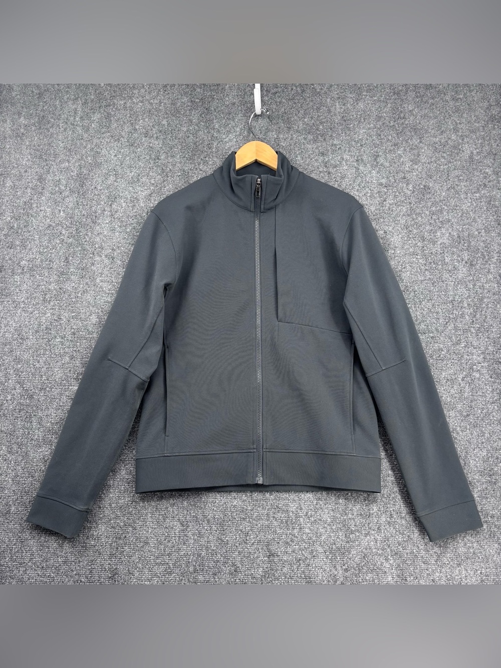 Lululemon Melanite (Gray) Sojourn Full Zip Track Jacket Men’s M